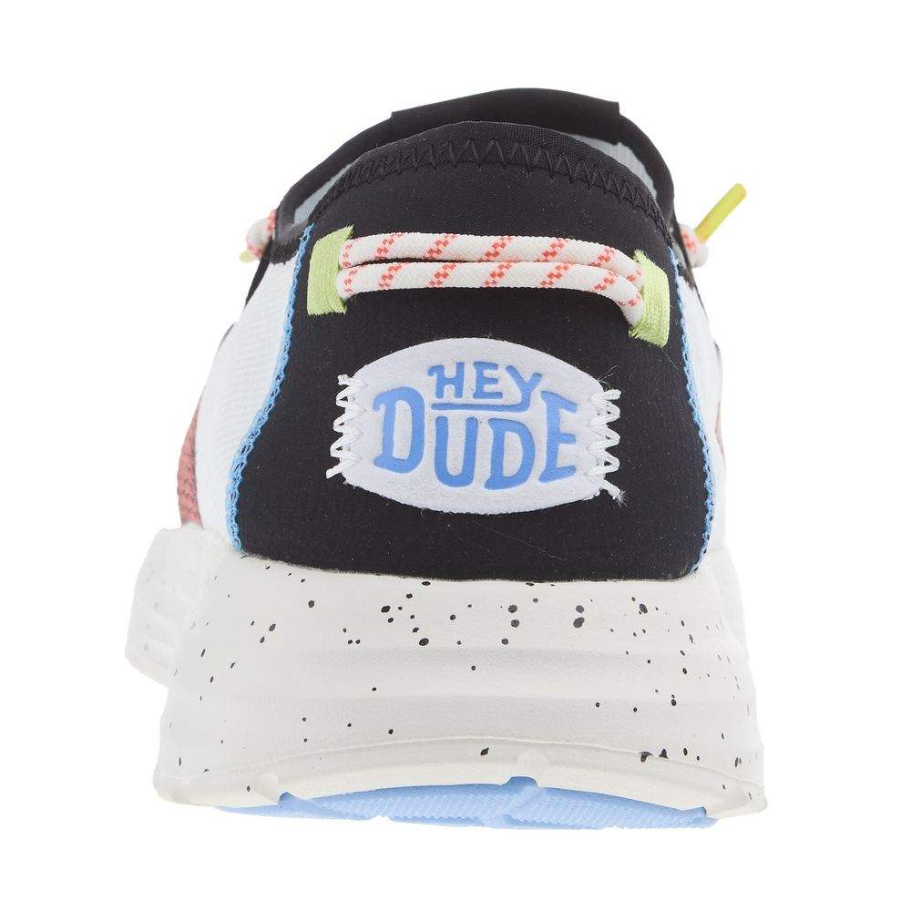 Hey Dude Mens Sirocco White Tennis Shoe